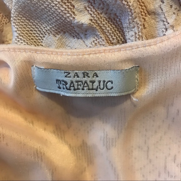 Zara lace dress mini ivory CUTE - Picture 4 of 4